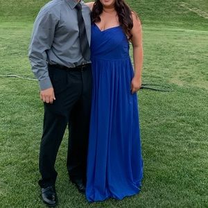 Azazie Cobalt Blue Bridesmaid Dress